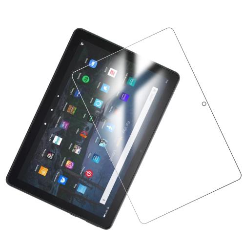 1枚入専用保護フィルム対応 Fire HD 10 2021 用のガラスフィルム 強化ガラスフィルム 耐指紋 撥油性 表面硬度9H ラウンド加工処理 飛散防止処理高感度タッチ 強化ガラス液晶保護フィルム 薄型 気泡ゼロ 指紋防止 FOR Fire HD 10 2021/HD 10 Plus (2021年発売 第11世代) 用ののサムネイル