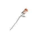 EZ PEACH 簪 バラ セット かんざし シンプル 金具 おしゃれ 簪パーツ アクセサリーパーツ 髪留め 浴衣 卒業式 団子 髪飾り 一本挿し チャーム (...
