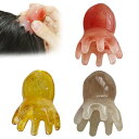 nalaina かっさプレート 3枚セット かたつむりかっさ タコ?マッサージ?コーム 美顔かっさプレート 頭皮マッサージ カッサ 樹脂製 血行促進 持ちやすい...