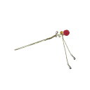 EZ PEACH かんざし スティック かんざし ヘアスティック 簪 花 簪パーツ 一本挿し シンプル ヘアアクセサリー 浴衣 ゆかた 和装小物 (Gold-バ...