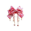 EZ PEACH 蝶結び 髪飾り リボン 袴 成人式 卒業式 ドライフラワー 和装 振袖 袴 ヘッドドレス 結婚式 七五三 誕生日 和風 女の子 子供 アクセサ...