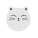 吸水 珪藻土コースター ねこ柄 猫 おしゃれ 滑り止め こーすたー 和風 高吸水性 断熱 速乾 茶パッド コップ敷き ドリンク コーヒー 茶托 滑り止め コースター おしゃれ スタイル (D)