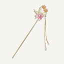 EZ PEACH かんざし スティック かんざし ヘアスティック 簪 蝶 桜 花 パール 簪パーツ 一本挿し シンプル ヘアアクセサリー 浴衣 ゆかた 和装小物...