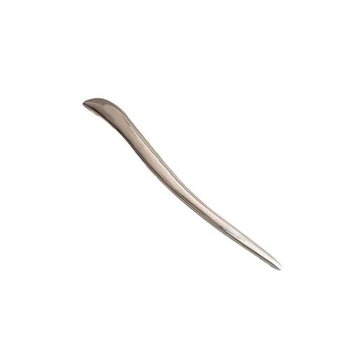 EZ PEACH 簪 かんざし 一本 かんざし ヘアスティック 和装 留袖 髪飾り 合金ヘ 一本挿し シンプル ヘアアクセサリー 浴衣 ゆかた (Silver)