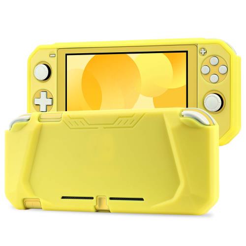 Tasikar Switch Lite ケース コンパチブル Nintendo Switch Lite 薄型 柔らかい手触り TPU 耐衝撃 保護カバー 任天堂 Switch Lite 2019用 (イェロー)