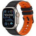 バンド と互換性のあるアップルウォッチ バンド 49mm 46mm 45mm 44mm 42mm シリコン製 柔らかい 通気レディース コンパチブルApple ...