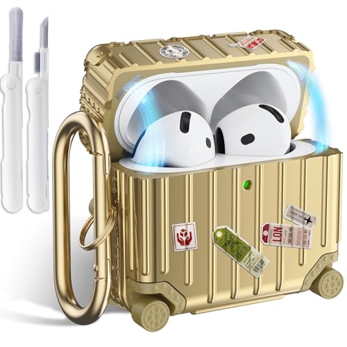 CAGOS for AirPods 4 2024 ݥå4ѥС ݥå4   åդ ʬΥ TPU+PCǺ ...