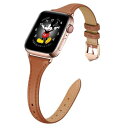 コンパチブル apple watch バンド レディース レザー アップルウォッチ バンド細いタイプ40mm 41mm 38mm 44mm 45mm 46mm ...