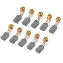 PATIKIL カーボンブラシ 13x9x6 mm 電動モーター 電動工具 アングルグラインダーテーブルソー スペアパーツ修理用 10個