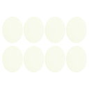 PATIKIL アイロンで貼るパッチ 8個入り ベルベット製エルボーニーパッチ修理キット 衣類 セーター パンツ シャツ ジャケット 修理と装飾用 クリーム色
