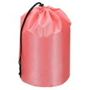 PATIKIL スタッフバッグ 11 x 20 cm ドライバッグ 軽量 ハイキング 登山 キャンプ 旅行 海水浴 釣り ビーチ 水泳 温泉用の防水バッグ ピンク