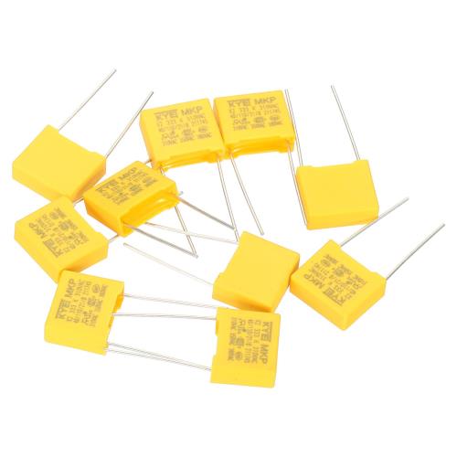 PATIKIL ポリプロピレン安全コンデンサ 10個 0.033uF AC 310V 10 mmピンピッチ 13x11x5 mm コンデンサアソートメントキット DIY電化製品向け