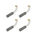 PATIKIL カーボンブラシ 19x5x5 mm 電動モーター 電動工具 アングルグラインダーテーブルソー スペアパーツ修理用 4個
