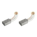 PATIKIL カーボンブラシ 13x8x5 mm ラウンドトップ 電動モーター 電動工具 アングルグラインダーテーブルソー スペアパーツ修理用 2個