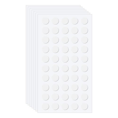 PATIKIL 0.2両面粘着ドッ ト 350個入りの透明な粘着パテ 壁掛け用の取り外し可能なポスター用粘着パテ