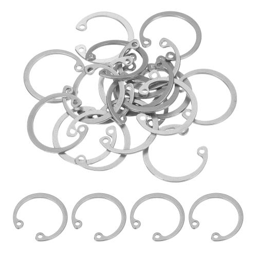 PATIKIL 25mm ID 内部保持リング、20個 E-クリップ スナップリング 304ステンレス鋼 内部シリップ 自動..