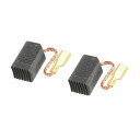 PATIKIL カーボンブラシ 13x8x6 mm 電動モーター 電動工具 アングルグラインダーテーブルソー スペアパーツ修理用 2個