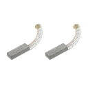 PATIKIL カーボンブラシ 32x11x6.3 mm 電動モーター 電動工具 アングルグラインダーテーブルソー スペアパーツ修理用 2個
