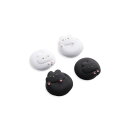 GeekShare Switch 2対応 アナログスティックカバー スイッチ2025 ボタンカバー 親指グリップキャップ シリコン製 コントロール保護カバー 滑り止め 摩擦増え 人間工学デザイン 互換性あり 耐久性高い 猫団子(4枚入れ)