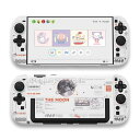 GeekShare Switch 2 Switchカバー switch2対応 スイッチ2025 PC製 joy con 保護カバー 分体式カバー 全面保護 薄型 傷防止 汚れ防止 対応耐衝撃 取り外し簡単-月面着陸計画 (ホワイト)