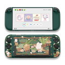 GeekShare Switch 2 Switchカバー switch2対応 スイッチ2025 スイッチカバー PC製 joy con 保護カバー 分体式 全面保護 薄型 傷防止 汚れ防止 対応耐衝撃 取り外し簡単 可愛い (森の花屋(ブルー))