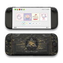 GeekShare Switch 2 Switchカバー switch2対応 スイッチ2025 スイッチカバー PC製 joy con 保護カバー 分体式 全面保護 薄型 傷防止 汚れ防止 対応耐衝撃 取り外し簡単 可愛い (神秘の王国(ブラック))