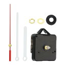 PATIKIL 時計仕掛け交換キット 1セットクォーツ時計仕掛け電池式DIY壁掛け時計パーツ1/2ムーブメントシャフト3.5長スペード針時計用赤色