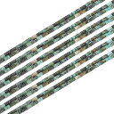 PATIKIL 80個 チューブビーズ 4x2mm シリンダー天然石ビーズ 宝石作り用ブレスレット ネックレス イヤリング 装飾用半貴石ビーズ 緑