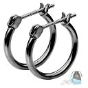 GOKEI フープピアス ピアス フープ シルバー925 純銀 リングピアス 20G レディース メンズ ジュエリー イヤリング アクセサリー 金属アレルギーフリー 男女兼用