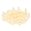 PATIKIL ラウンドスペーサーワッシャーセット 60個 A BSプラスチックスペーサーワッシャー 6.2mm 内径11mm 外径20mm 長さ M6ネジ用