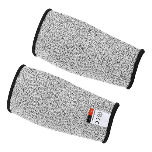 [PATIKIL] 8 耐切創スリーブ 1ペア レベル5保護アームプロテクター 安全アームガード 皮膚の薄さやあざ..