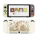 GeekShare SwitchOLEDカバー switch oled対応 スイッチOLEDカバー Switch有機ELカバー 保護カバー 分体式カバー 全面保護 薄型 傷防止 汚れ防止 対応耐衝撃 取り外し簡単 Team Timothy