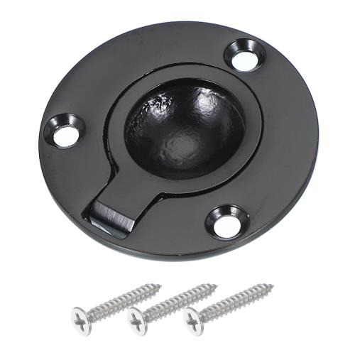 PATIKIL 2インチ フラッシュプルリングハンドル、316ステンレススチールラウンド埋め込みドアプル隠し..