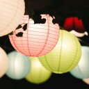 LIHAO 提灯ライト 七夕飾り 10色 紙ちょうちん led 15cm ランタン 丸型 無地 夏祭り お盆 祭り イベント パーティー デコレーション 装飾 ちょうちん 紙提灯 カラフル