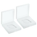 PATIKIL 43mmレンズフィルターケース 2個セット カメラフィルターケース ポータブル レンズフィルターボックス 防水 防塵 プラスチック製 写真フィルター収納用
