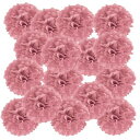 PATIKIL ペーパーフラワー ポンポンフラワー 20個 お花紙 ひな祭り 飾り パーティーグッズ 誕生日 結婚式 卒業式 100日祝い 文化祭 入学祝い パーティー バックドロップ装飾 15cm直径 グレーピンク