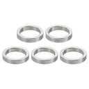 PATIKIL M12ステンレススペーサー 5個セット メタルスペーサー ステンレススチール 12.2mm内径×16mm外径×3 mm長さ 1/2またはM12ネ...