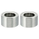 PATIKIL M10ステンレススペーサー 2個セット メタルスペーサー ステンレススチール 10.2mm内径x 16mm外径x 10mm長さ 3/8M10ネジ...