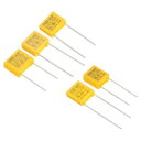 PATIKIL ポリプロピレン安全コンデンサ 1セット/50個 0.001/0.01/0.022/0.047/0.1uF AC 310V 5値 コンデンサアソー...
