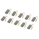 PATIKIL カーボンブラシ 15x8x5 mm 電動モーター 電動工具 アングルグラインダーテーブルソー スペアパーツ修理用 10個