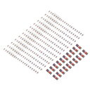 PATIKIL ツェナーダイオード 1セット 0.5W 表面実装ダイオードキット LL-34 3V 3V3 3V6 4V7 5V1 5V6 6V2 7V5 10...