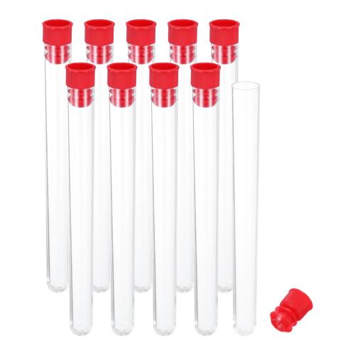 PATIKIL 6 長さ プラスチック製 縫い針収納ホルダー 10個入り 携帯用刺繍針ピン歯楊枝収納チューブケー..