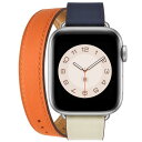 コンパチブル apple watch バンド レザー 2重巻き アップルウォッチ バンド レディース 細いタイプ 40mm 41mm 38mm 44mm 45m...