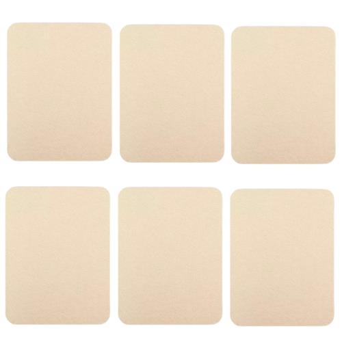 YFFSFDC 補修パッチ アイロン6枚セット長方形9.5cm×12.5cm アイロン接着 貼付パッチ リペア ダウンジャケット コート着 衣類の補修 テント ...