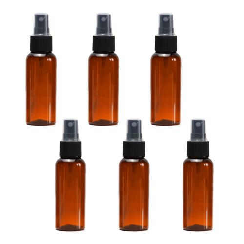 YFFSFDC スプレーボトル 30ml 茶色遮光ボトル 6個入り 霧吹き 遮光瓶 スプレー容器 詰め替え容器 携帯 ..