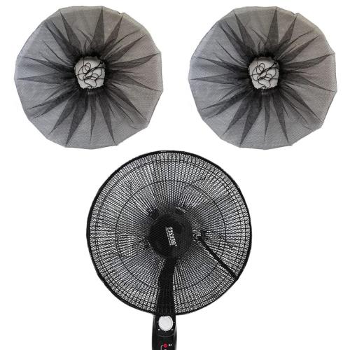 扇風機カバー 扇風機安全カバー 無地羽根経35～45cm用 セーフティーネット 幼児 指挟み防止 家庭用 業..