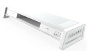 VAYDEER 金属製デュアルモニタースタンド 充電機能付き モニター台 8つのUSBポート、2つの引き出し、LEDライトストリップ付き 机上台 2モニター用 ...