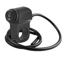 YFFSFDC 防水アップバイク スイッチ ON/OFFON12V 22mmハンドルバーオートバイク用 ヘッドライトフォグスポットライト ハンドル 自転車用スイッチ 取付け 簡単3線