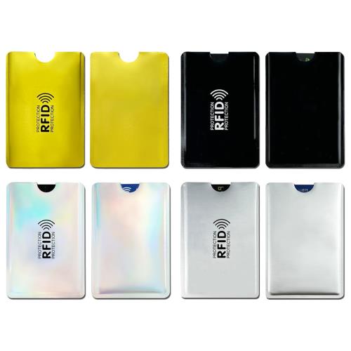 [SZSL] スキミング 防止ケース ICカード 干渉防止 RFID 磁気防止 カード ケース 薄型 防水 クレジット 個人データ保護 カードデータ保護 防犯 海外旅行 セキュリティ 8枚セット