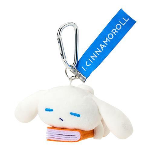 サンリオ(SANRIO) マスコットホルダー 本（自分のこと、もっとあいしな？） I.CINNAMOROLL（アイシナモロール） 身の回り雑貨 ポリエステル・スチール 対象年齢6才以上 297216
